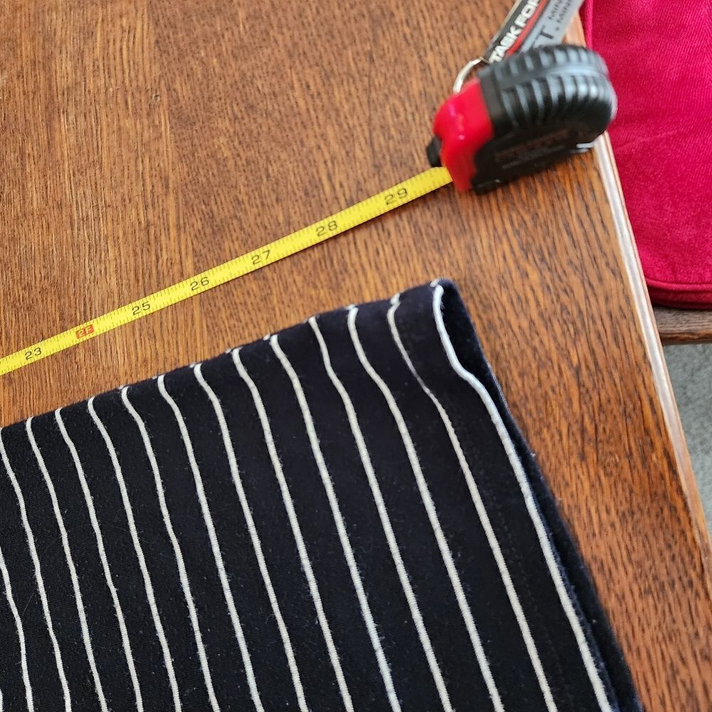 Striped Polyester capri - Picture 4 of 4